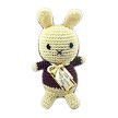 KNIT KNACKS FOO FOO BUNNY ORGANIC COTTON SMALL DOG TOY