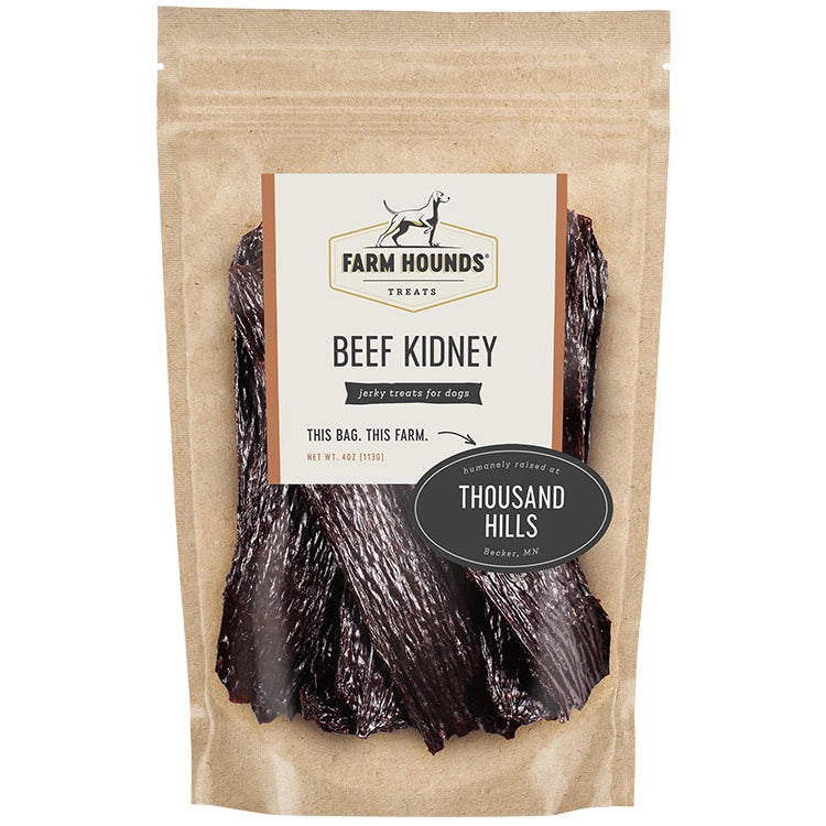 Farm Hounds Beef Kidney Dog Treats 4 oz