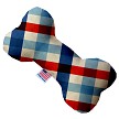 PATRIOTIC PLAID BANDANA PLUSH BONE