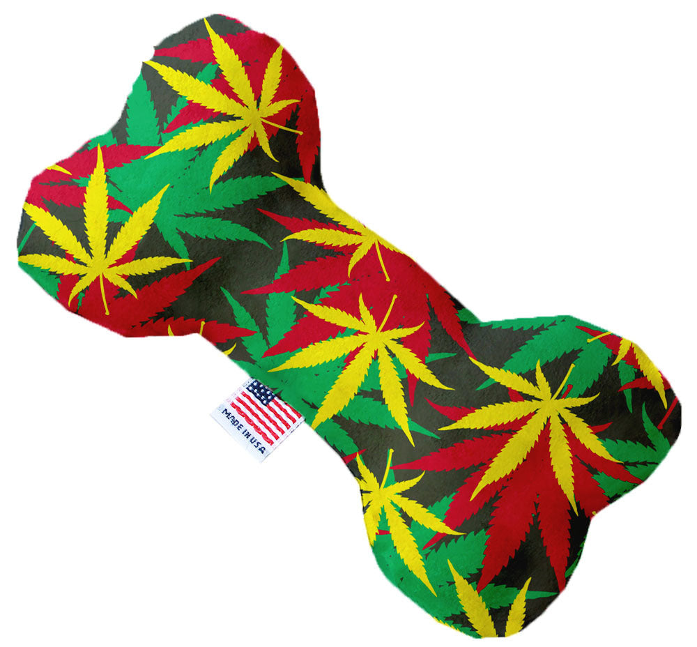 Rasta Mary Jane Dog Toy Plush Bone Dog Toy